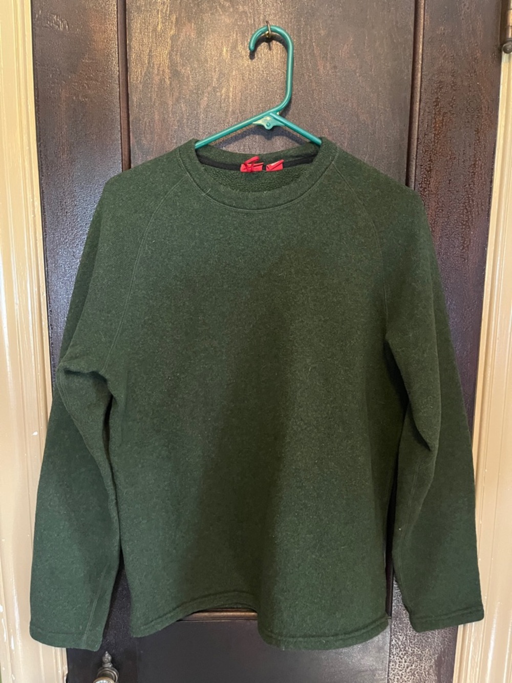 Eastern Mountain Sports Men's Crewneck Sweater in Forest Green